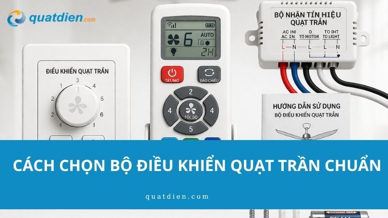 điều khiển quạt trần