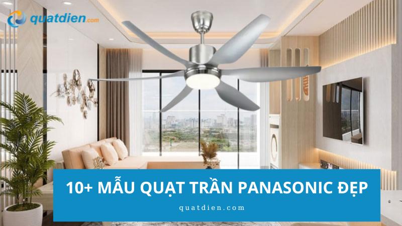 mẫu quạt trần panasonic đẹp