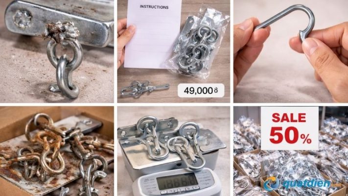 Cách nhận biết móc treo dành cho quạt trần kém chất lượng 