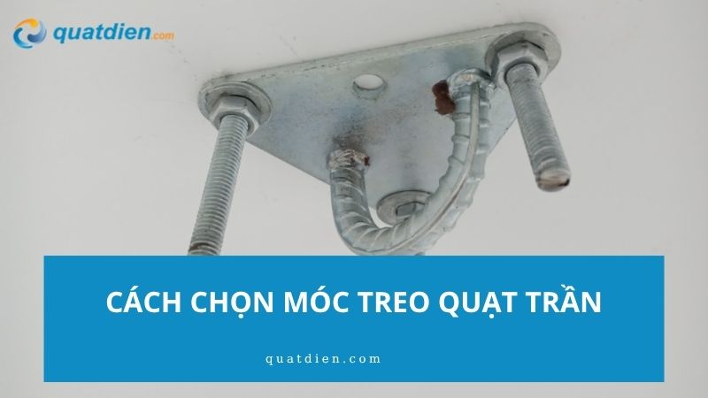 móc treo quạt trần
