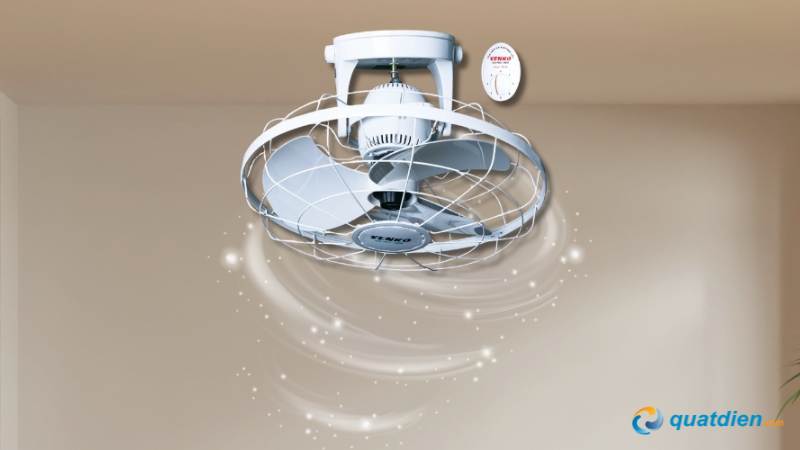 Quạt đảo trần được nhiều hộ gia đình ưu tiên
