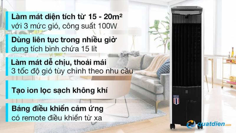 Quạt hơi nước Boss FEAB-110 cho không gian sống
