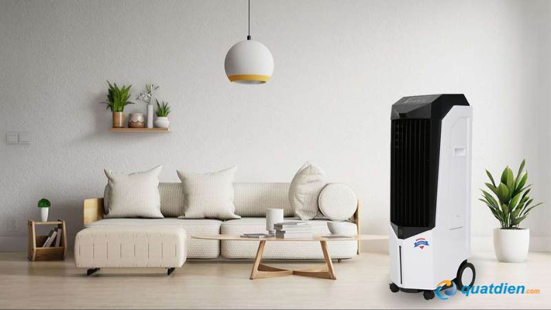 Thiết kế nhựa ABS bền bỉ của quạt điều hòa Boss S102