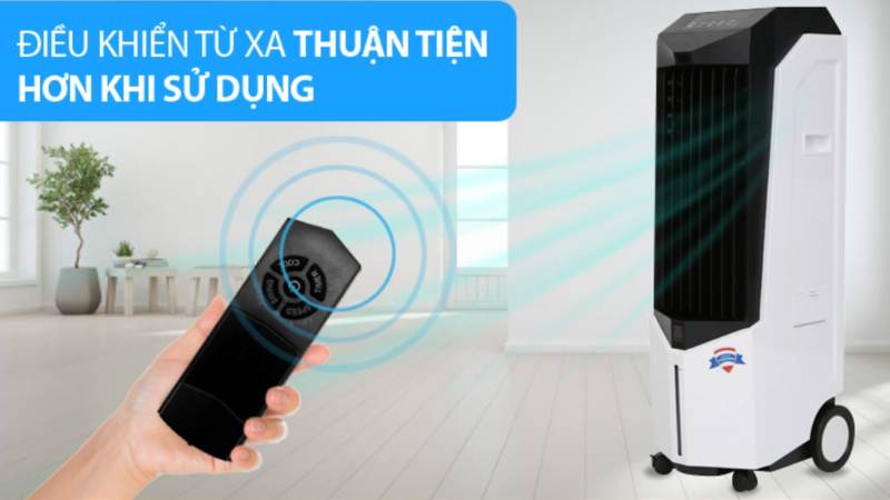 Điều khiển quạt điều hòa từ xa nhanh chóng