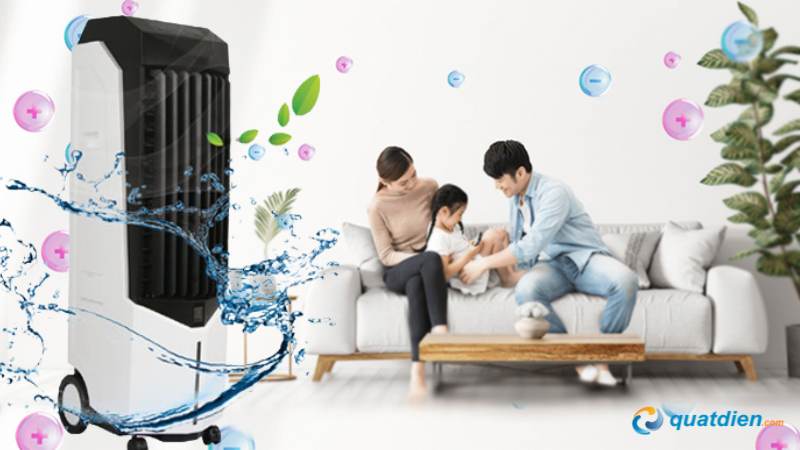 Máy điều hòa Boss S106 tạo ion lọc không khí