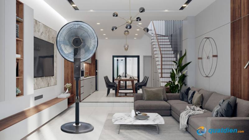 Quạt đứng Boss 88-BLDC thiết kế hiện đại chắc chắn