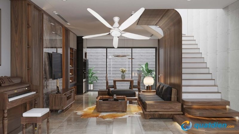 Quạt trần Panasonic F-60GDS-W chế độ gió tự nhiên