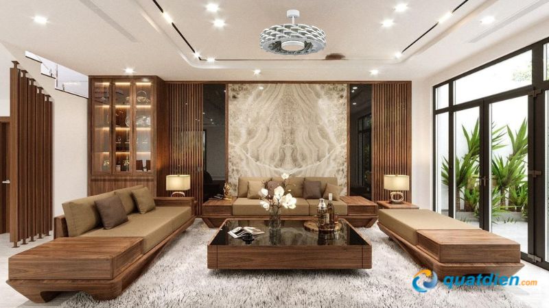 Quạt trần không cánh Benny Firenze BF-C73BLS-W mẫu quạt độc đáo và hiện đại