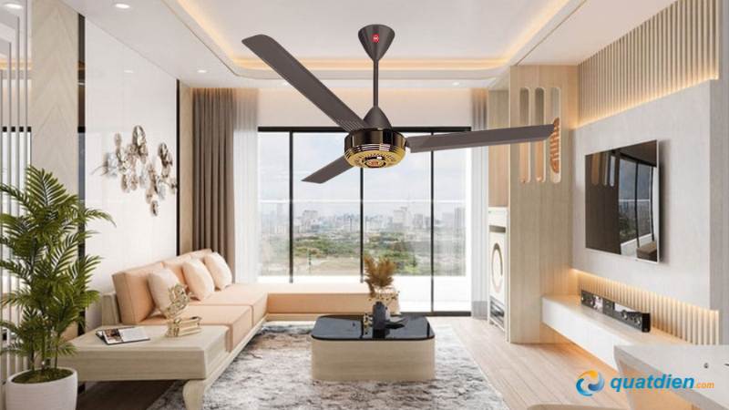 Mẫu quạt 3 cánh KDK phù hợp căn hộ diện tích nhỏ