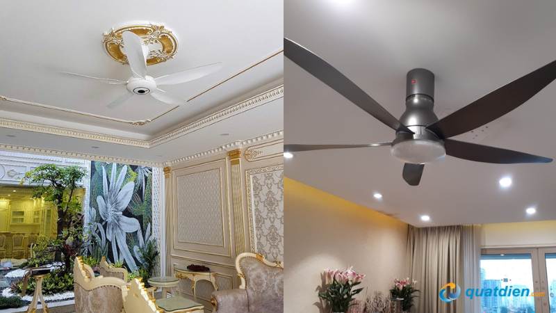 Mức giá các mẫu quạt trần phù hợp nhiều ngân sách gia đình