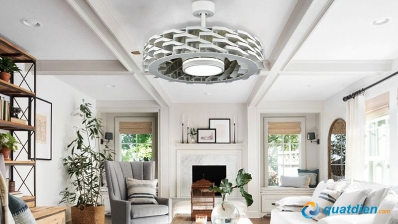 Độ tương thích của quạt trần không cách về diện tích và nhu cầu người dùng