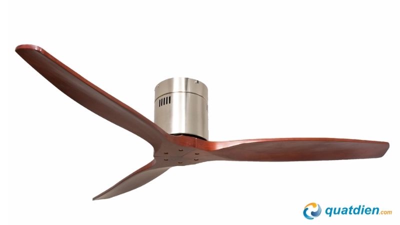 Quạt trần mini nhỏ gọn dễ lắp đặt cho phòng có diện tích bé