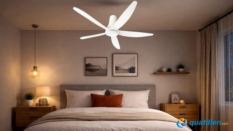 Quạt trần Panasonic F-60TDN-S làm mát hiệu quả cho cả gian phòng