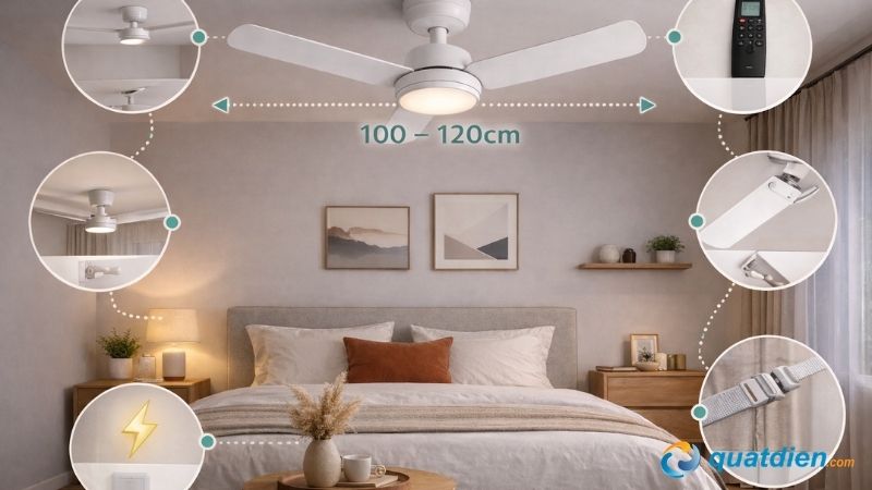 Những lưu ý khi lựa quạt mini phù hợp với nhu cầu