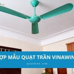 Tổng hợp 4+ mẫu quạt trần Vinawind 3 cánh phổ biến, giá rẻ