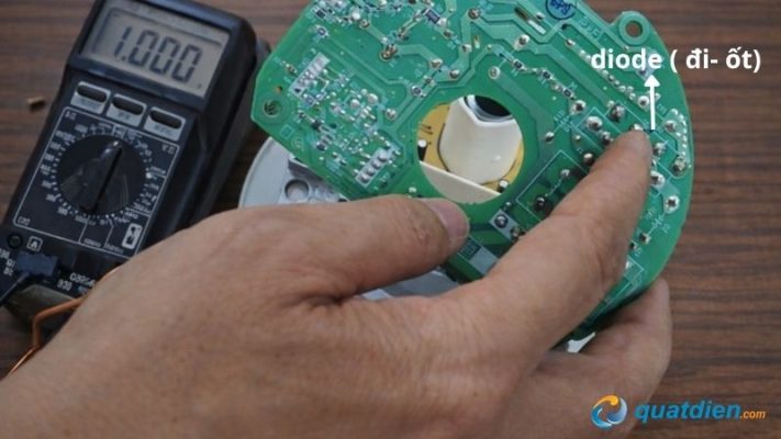 kiểm tra đi - ốt cầu bằng đồng hồ đo đi - ốt