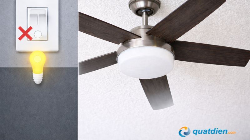 Dây nguồn lỏng có thể khiến quạt không hoạt động