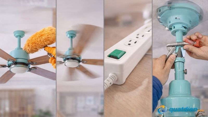 Một số mẹo giúp tăng tuổi thọ cho tụ quạt trần