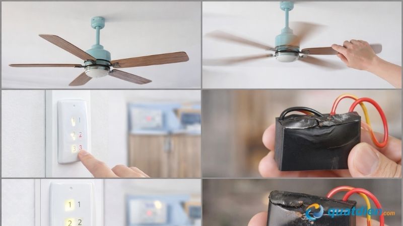 Một số dấu hiệu cho thấy tụ điện đã bị hỏng và có vấn đề