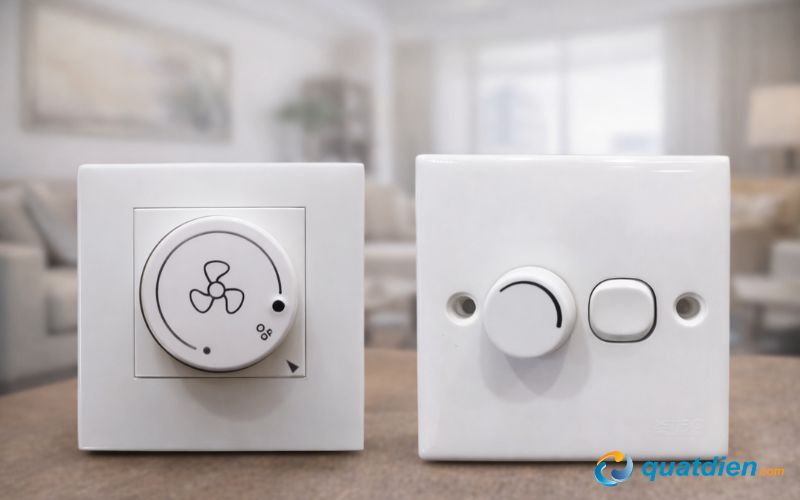 Dimmer quạt trần hay còn gọi là chiết áp điện