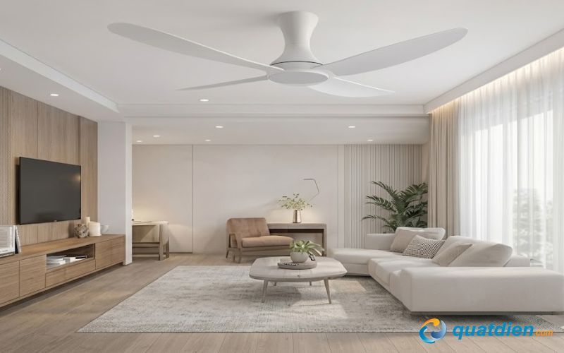 Mẫu quạt trần Mitsubishi C56-RA5 kiểu dáng đơn giản