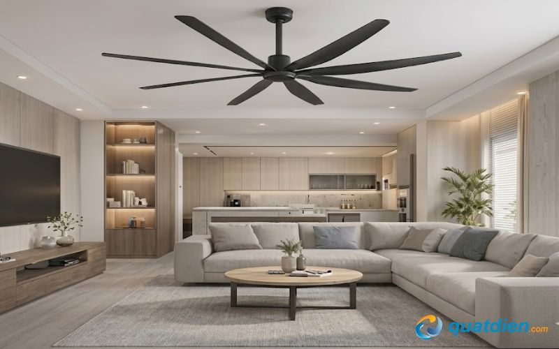 Mẫu quạt trần đẹp Panasonic F-80ZBR 8 cánh