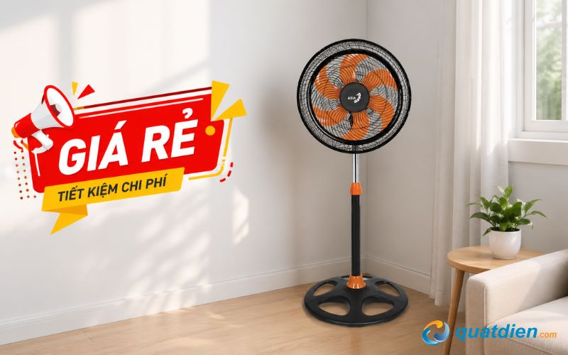Giá của quạt Asia rất tốt - dễ tiếp cận nhiều khách hàng