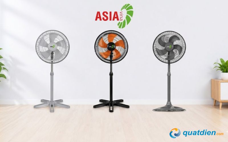 Một số model quạt đứng phổ biến của thương hiệu Asia