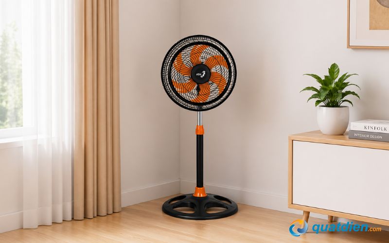 Quạt đứng ASIAVINA TURBO PLUS – VY639892 Đen cam