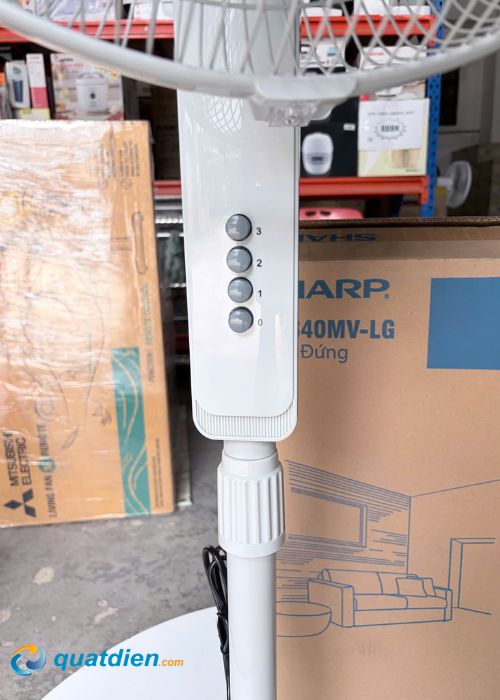 Ảnh thực tế quạt đứng Sharp PJ-S40MV-LG chính hãng