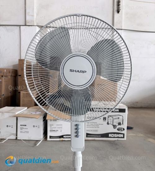 quat-dung-sharp-pj-s40mv-lg-3 Quạt đứng Sharp PJ-S40MV-LG thiết kế đẹp mắt