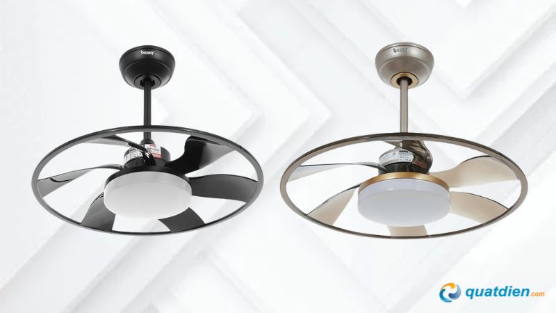 Quạt trần Benny XUFO22T thiết kế nhỏ gọn hiện đại