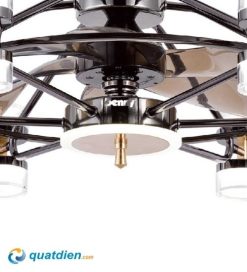 Quạt trần Benny Magari BFC22QUEEN chính hãng có đèn Led