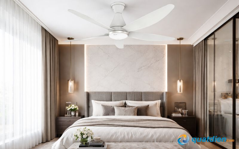 Quạt Panasonic F-60GFN – Có đèn tiện dụng, gió êm dễ chịu