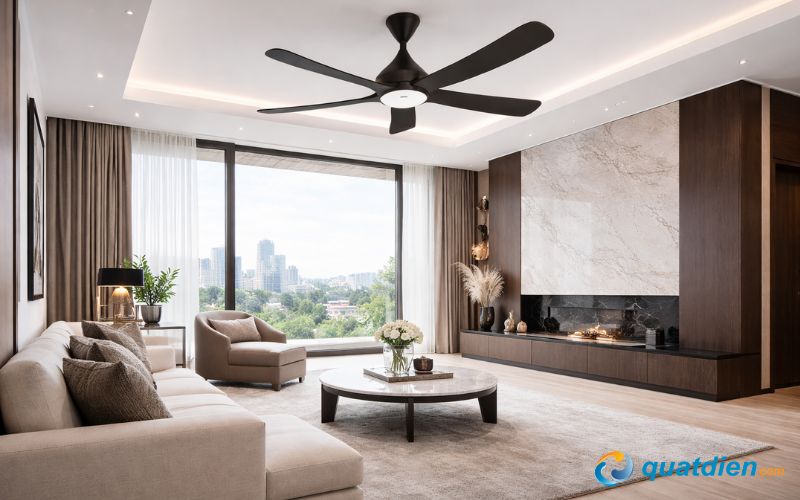 Quạt Panasonic mẫu F-60DGN – Kết nối wifi tiện lợi, tích hợp đèn LED