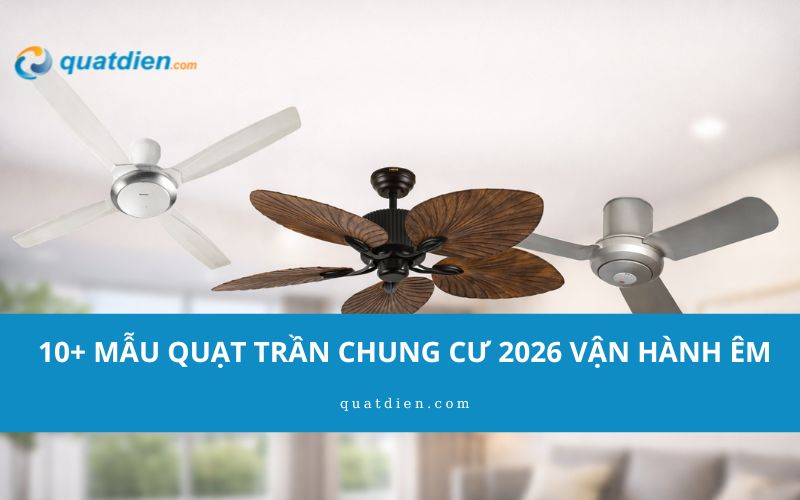 quạt trần chung cư
