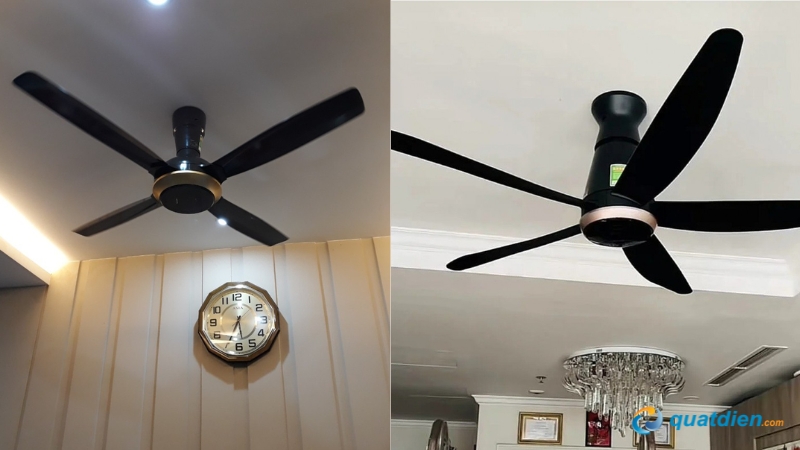Quạt trần Panasonic có điều khiển từ xa động cơ tiết kiệm điện