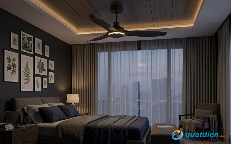 Quạt trần trang trí Stella BDC60RM – Thiết kế hiện đại, gió mạnh