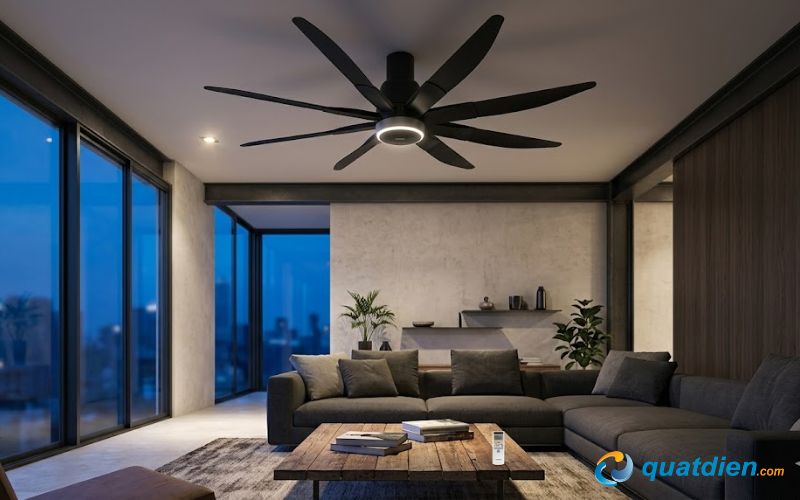 Quạt trần Panasonic F-70ZBP – Cao cấp dành cho không gian rộng