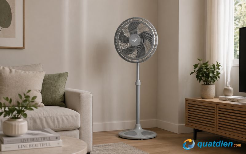 Quạt đứng ASIAVINA Turbo Plus VY639792 – Gió mạnh, chạy ổn định