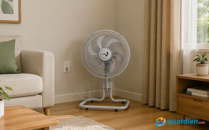 Quạt chân quỳ Asia Turbo Max VY646990 – Gió xoáy mạnh, thổi xa