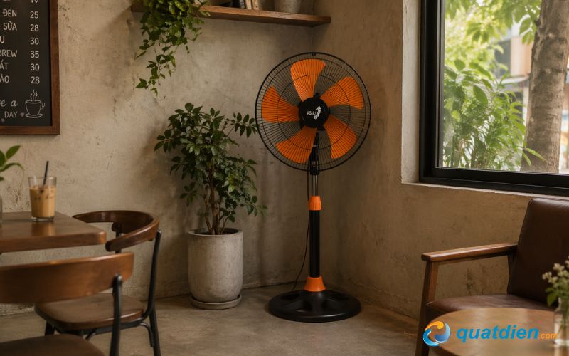 Quạt lửng bán công nghiệp Asia VY558890 – gọn hơn quạt đứng, gió vẫn khỏe