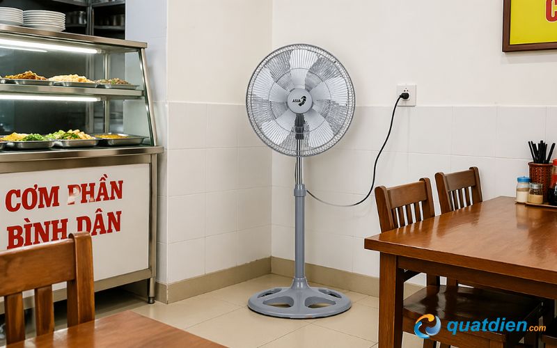 Quạt đứng bán công nghiệp Asia VY589790 – gió mạnh, dễ sử dụng