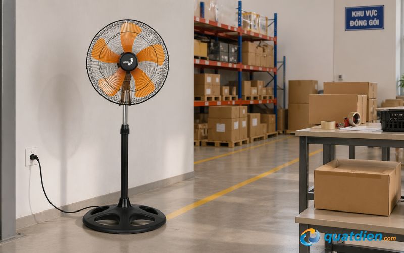 Quạt đứng công nghiệp Asia D20002 - vận hành ổn định