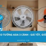 Top 5+ Quạt treo tường Asia 2 dây bền, mát mạnh, giá tốt nhất 2026