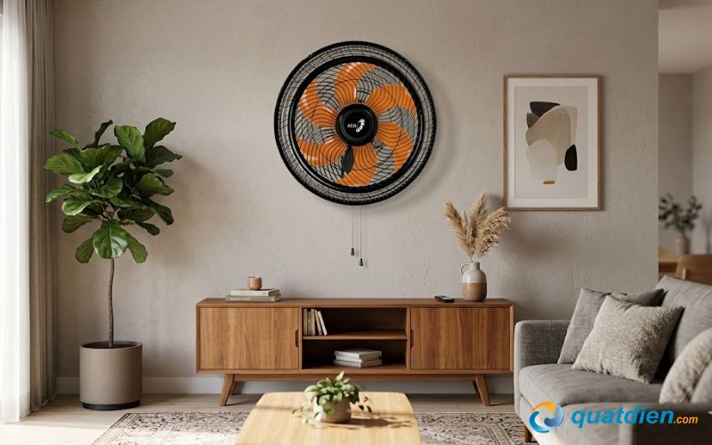 Quạt treo tường Asia Turbo Plus công suất 90W