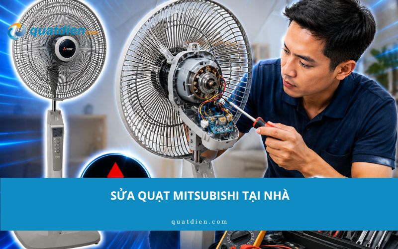 Sửa quạt Mitsubishi tại nhà