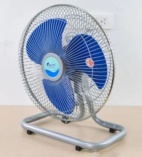 Quạt sàn Chinghai FF802 3 cánh xanh-2