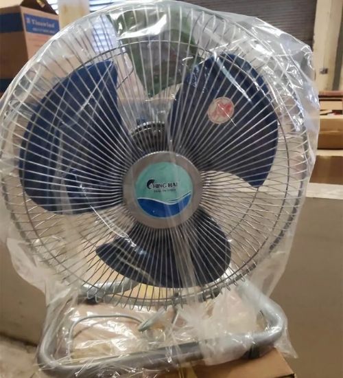 Quạt sàn Chinghai FF802 3 cánh xanh--4
