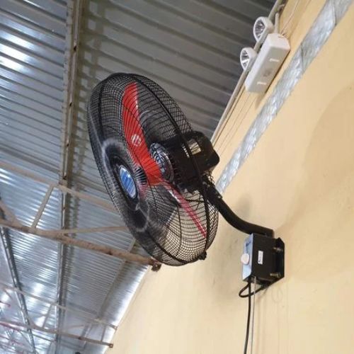 Quạt treo công nghiệp Chinghai W20 3 cánh đỏ 105W-4